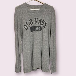 Old Navy Lightweight Grey Long Sleeve Shirt